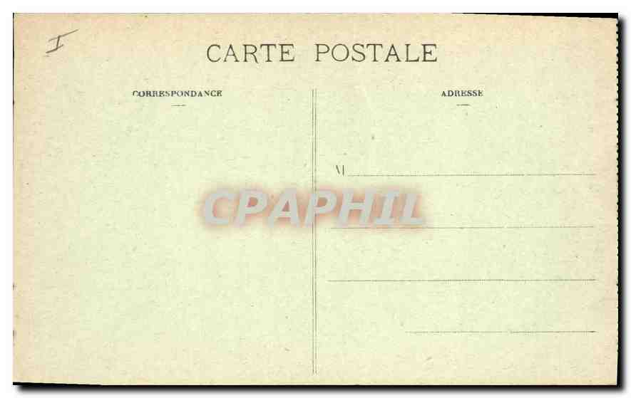 CPA Toul Hotel de Ville — Verso