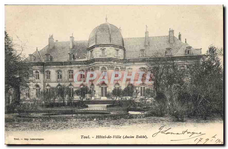CPA Toul l'Hotel de Ville (Ancien Eveche)