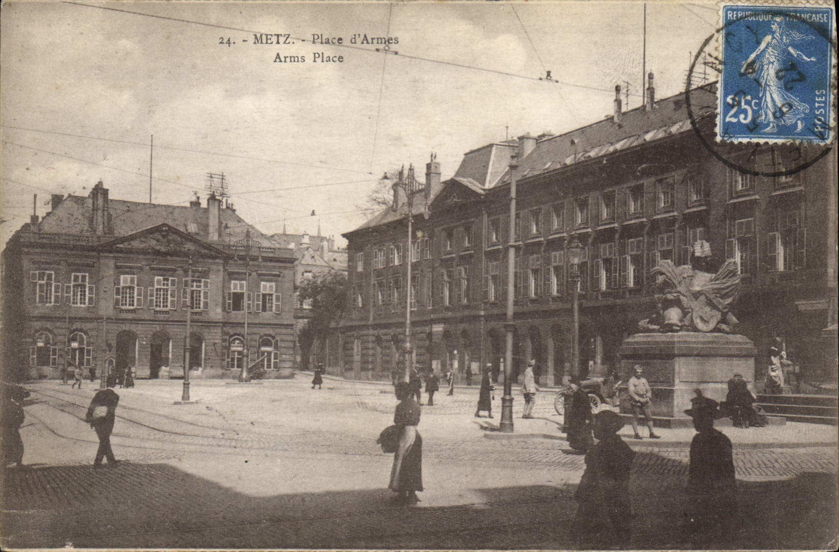 CPA Metz Place d'Armes