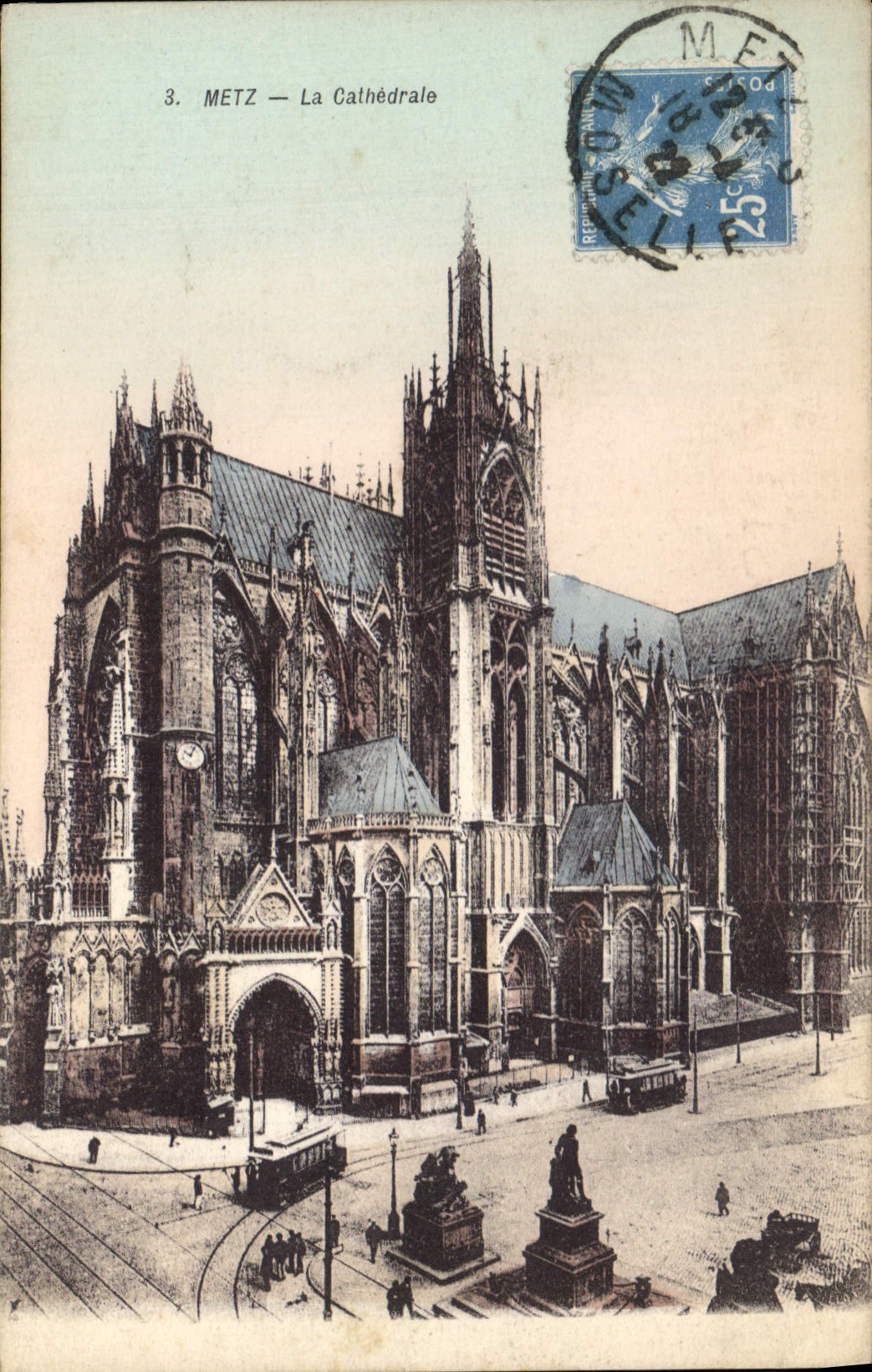 CPA Metz La Cathedrale