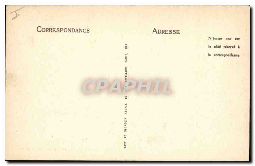 CPA Metz Vue prise du Moyen Pont — Rückseite
