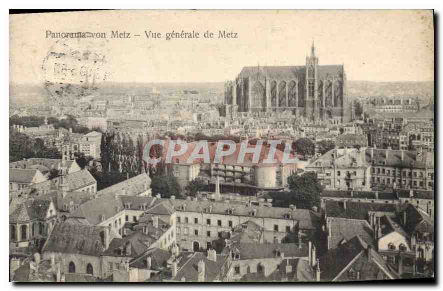 CPA Metz Vue generale de Metz