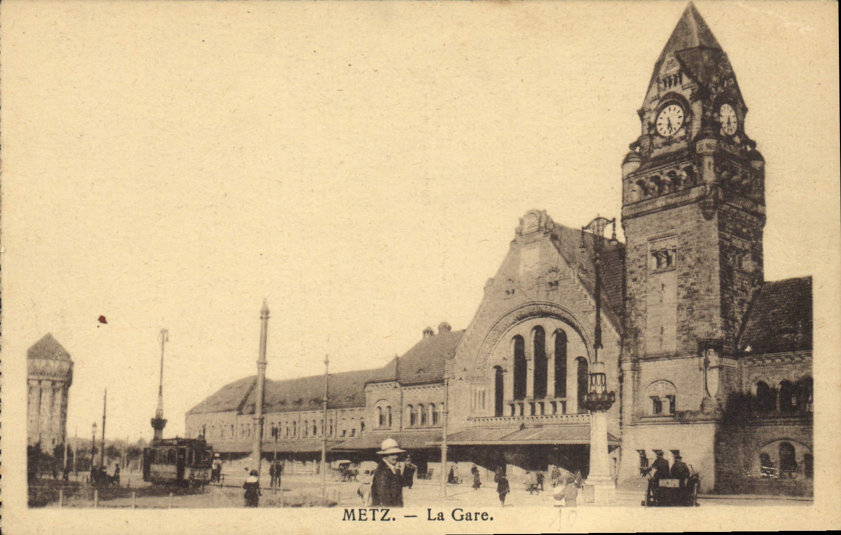 CPA Metz La Gare