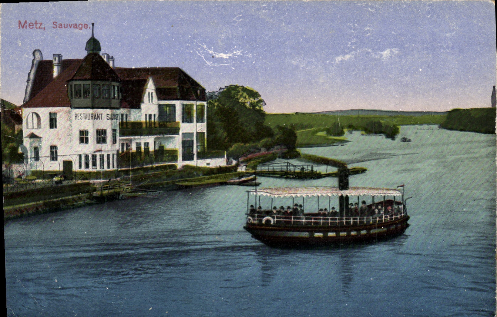 CPA Metz Sauvage