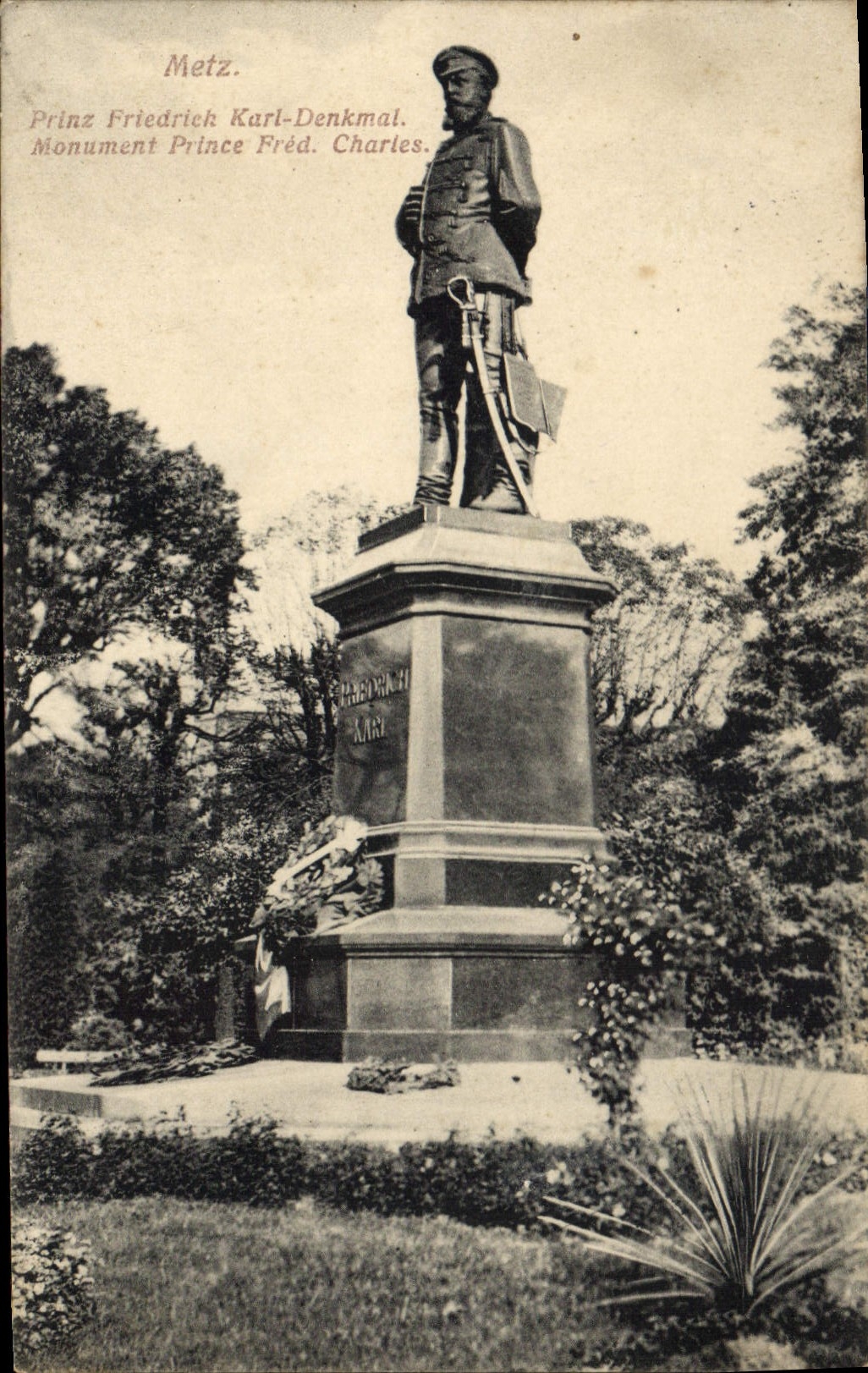 CPA Metz Prinz Friedrick Karl Denkmal