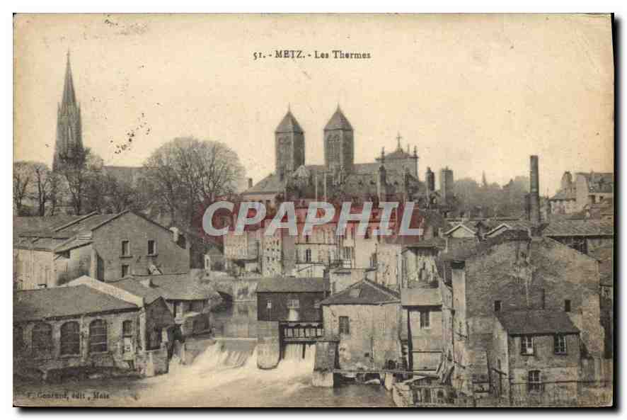 CPA Metz Les Thermes