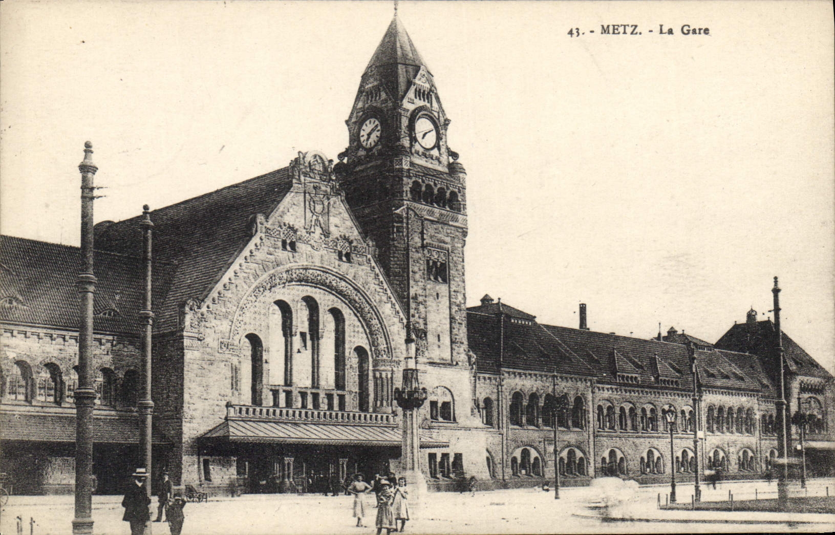 CPA Metz La Gare
