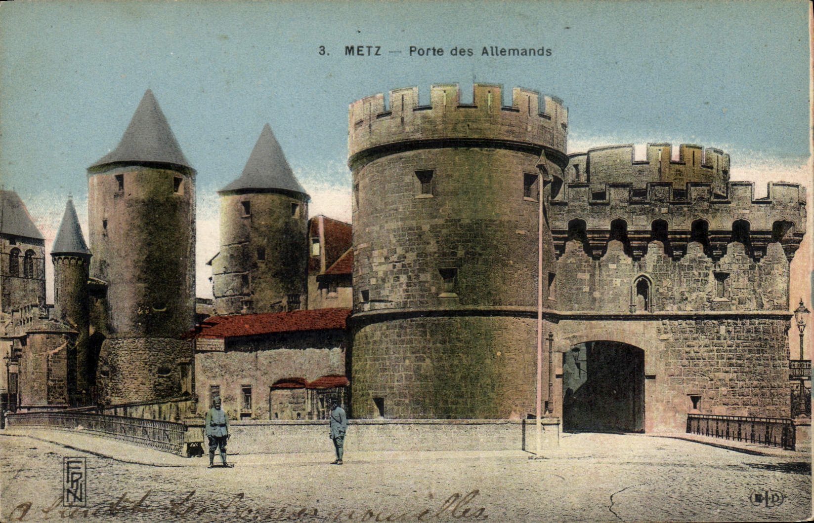 CPA Metz Porte des Allemands