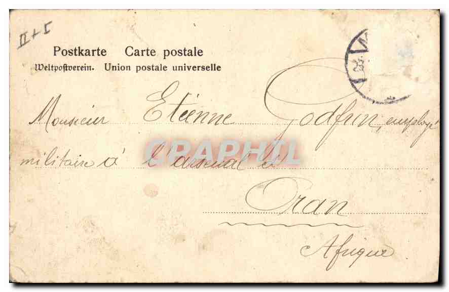 Metz — Vue du Moyen Pont — éditeur non identifié — Rückseite
