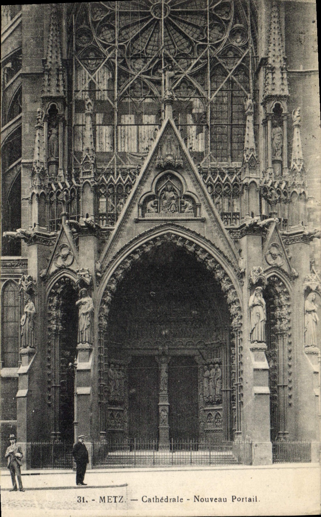 CPA Metz Cathedrale