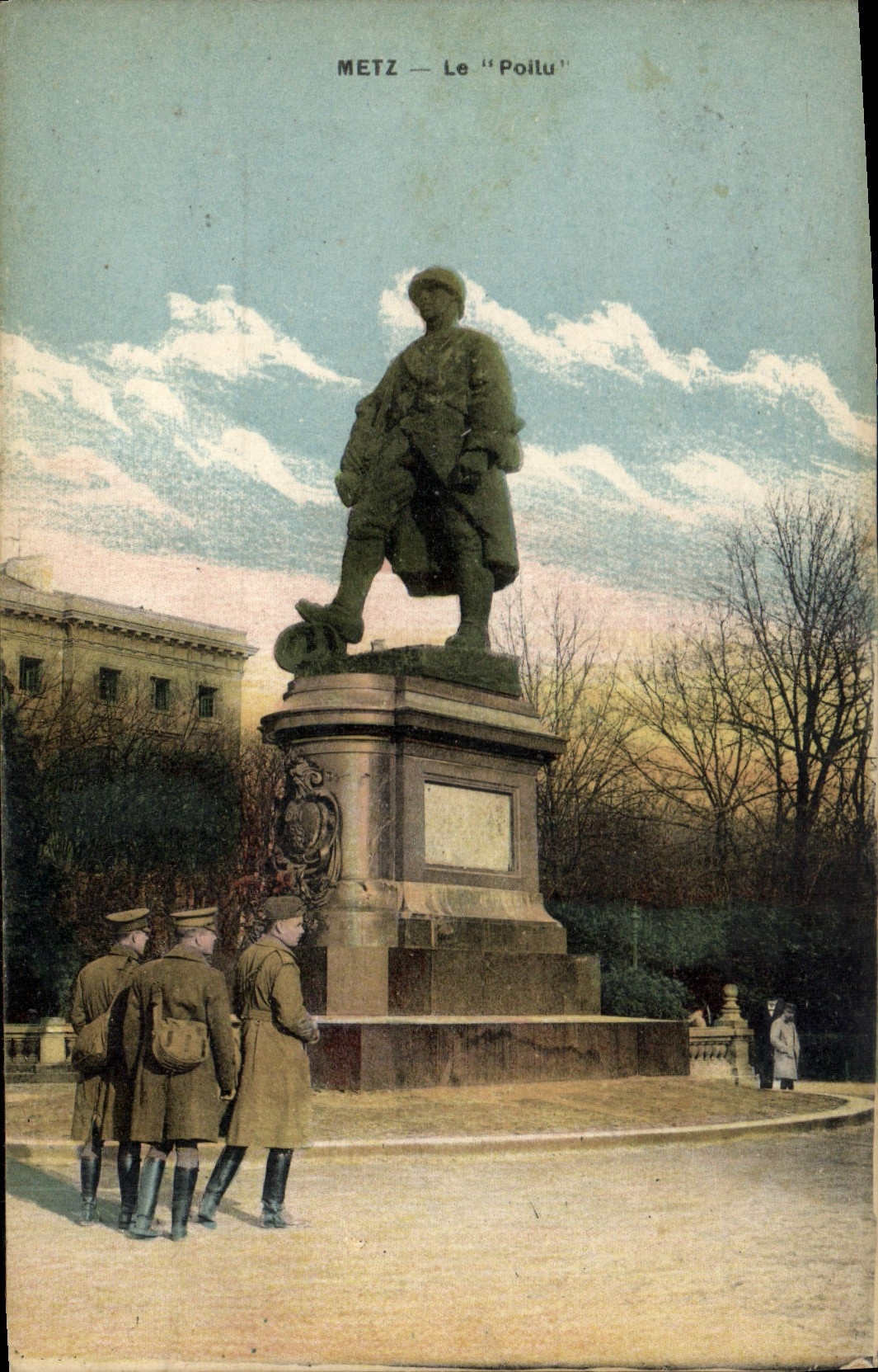CPA Metz Le Poilu Militaria