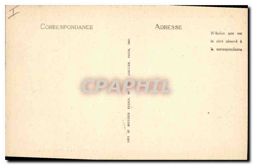 CPA Metz La Cathedrale Facade Occidentale — Rückseite