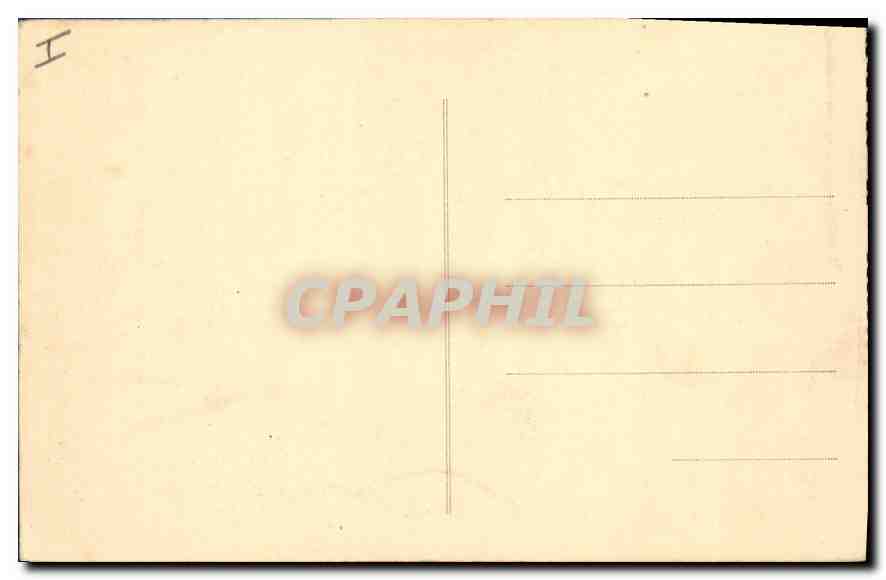 CPA Lille La Grand Garde — Rückseite