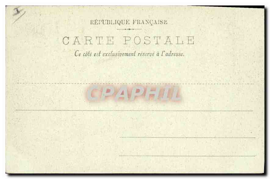 CPA Lille La Porte de Paris — Verso