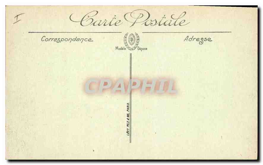 CPA Belfort Boulevard Carnot et les Grands Magasins — Rückseite