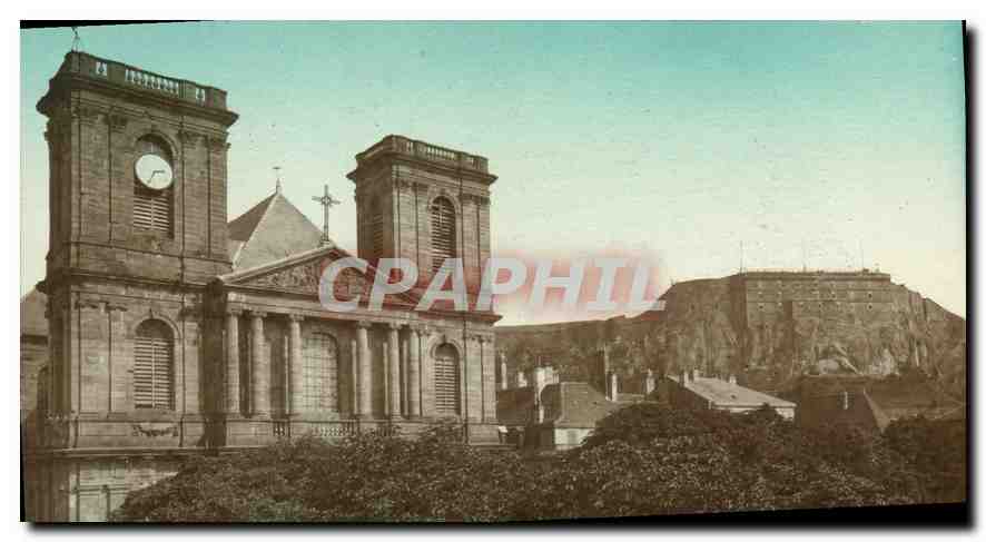 CPA Belfort L'eglise Saint Christophe