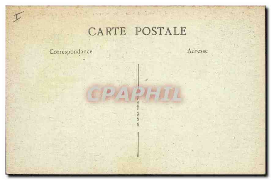 CPA Belfort Le Lion — Rückseite