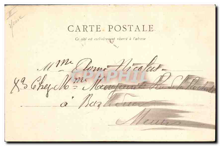 CPA Bar le Duc Le Pont Notre Dame — Back