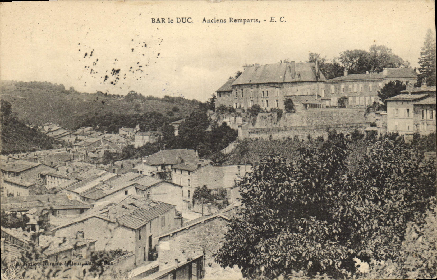 CPA Bar le Duc Anciens Remparts