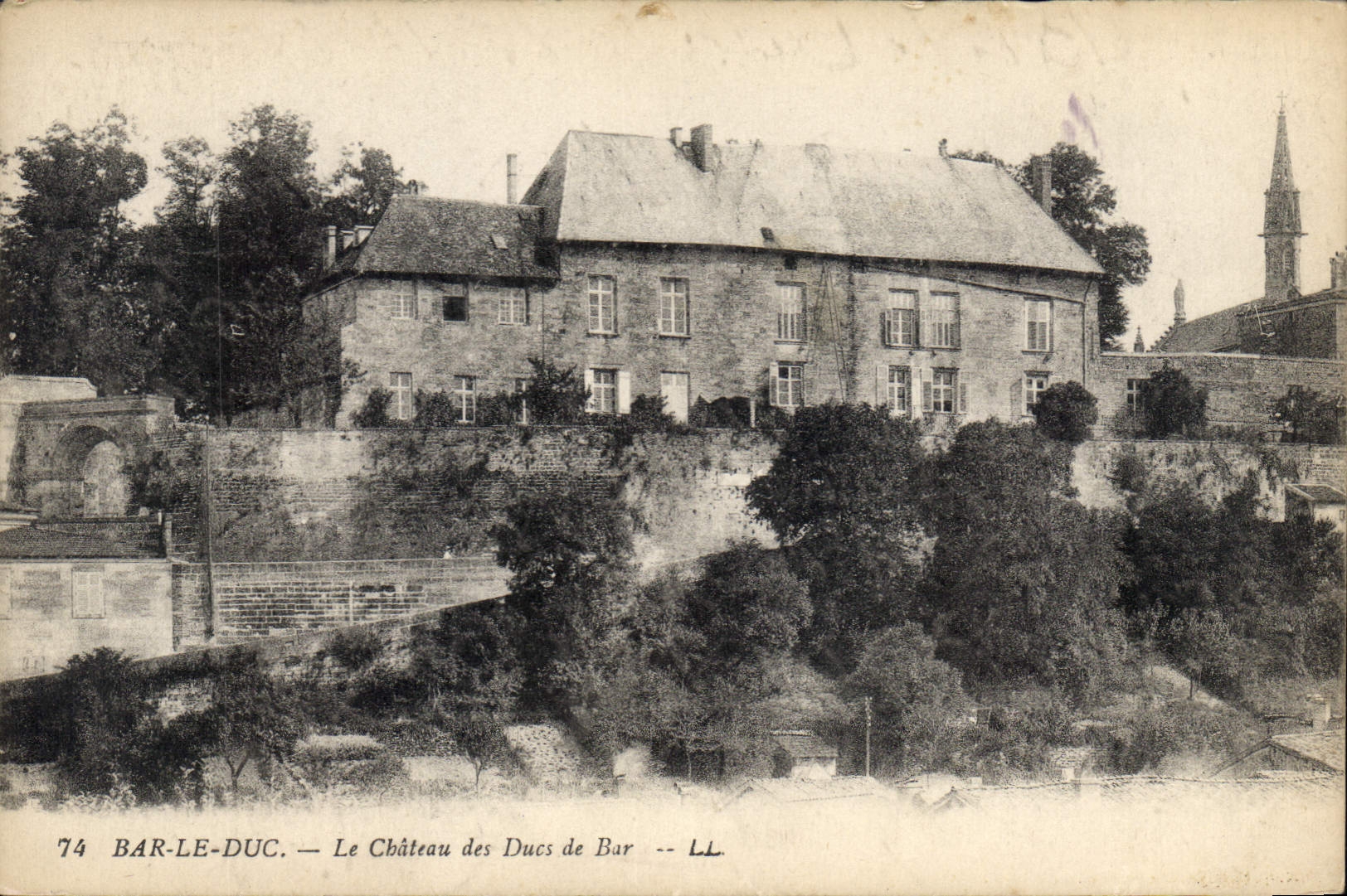 CPA Bar le Duc Le Chateau des Ducs de Bar