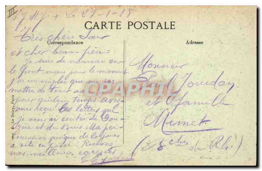 CPA Bar le Duc — Back