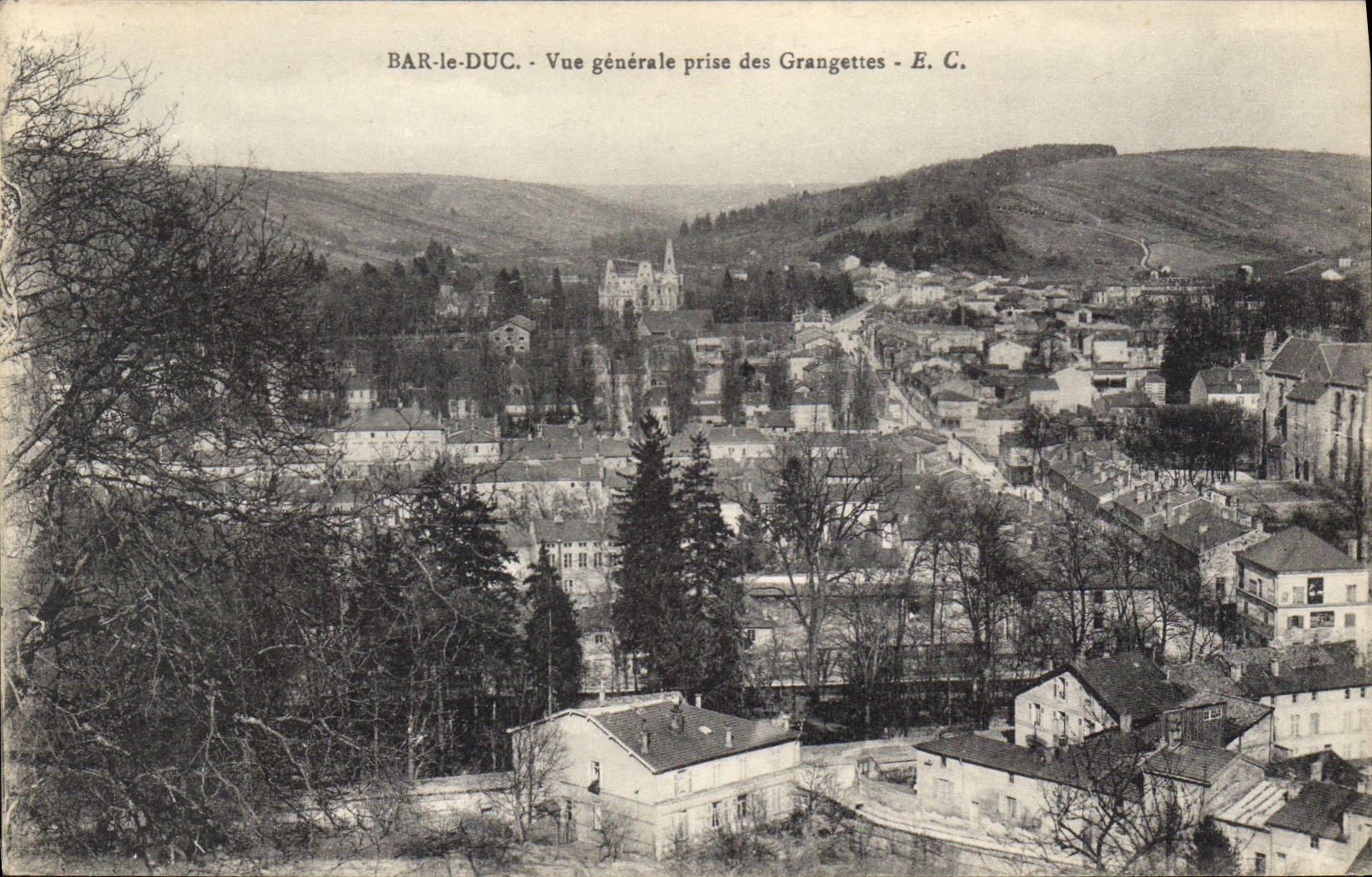 CPA Bar le Duc Vue generale prise des Grangettes