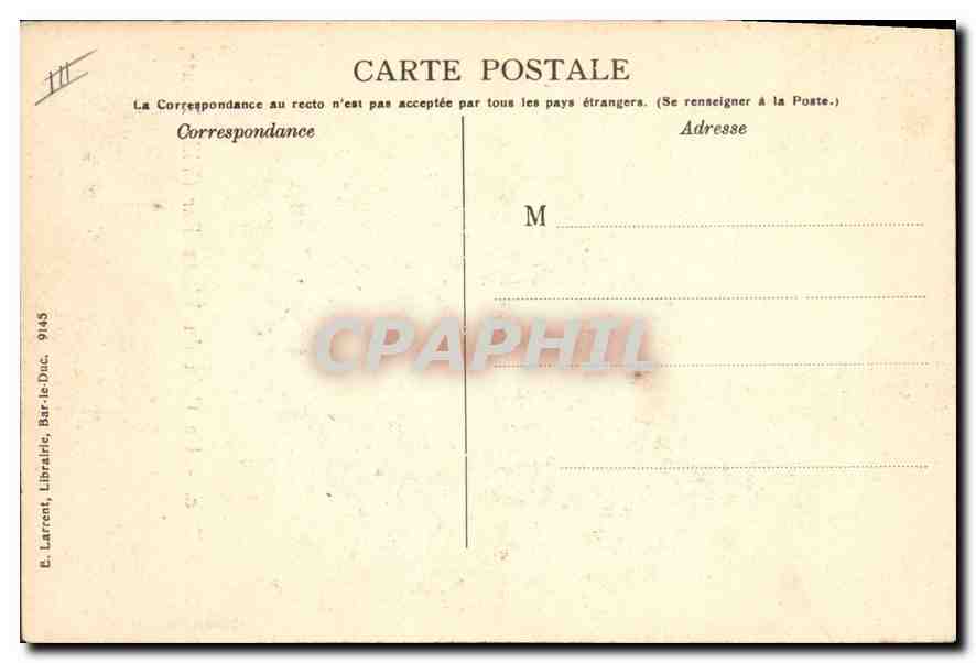 CPA Bar le Duc Un coin du vieux Bar Ville jaute — Back