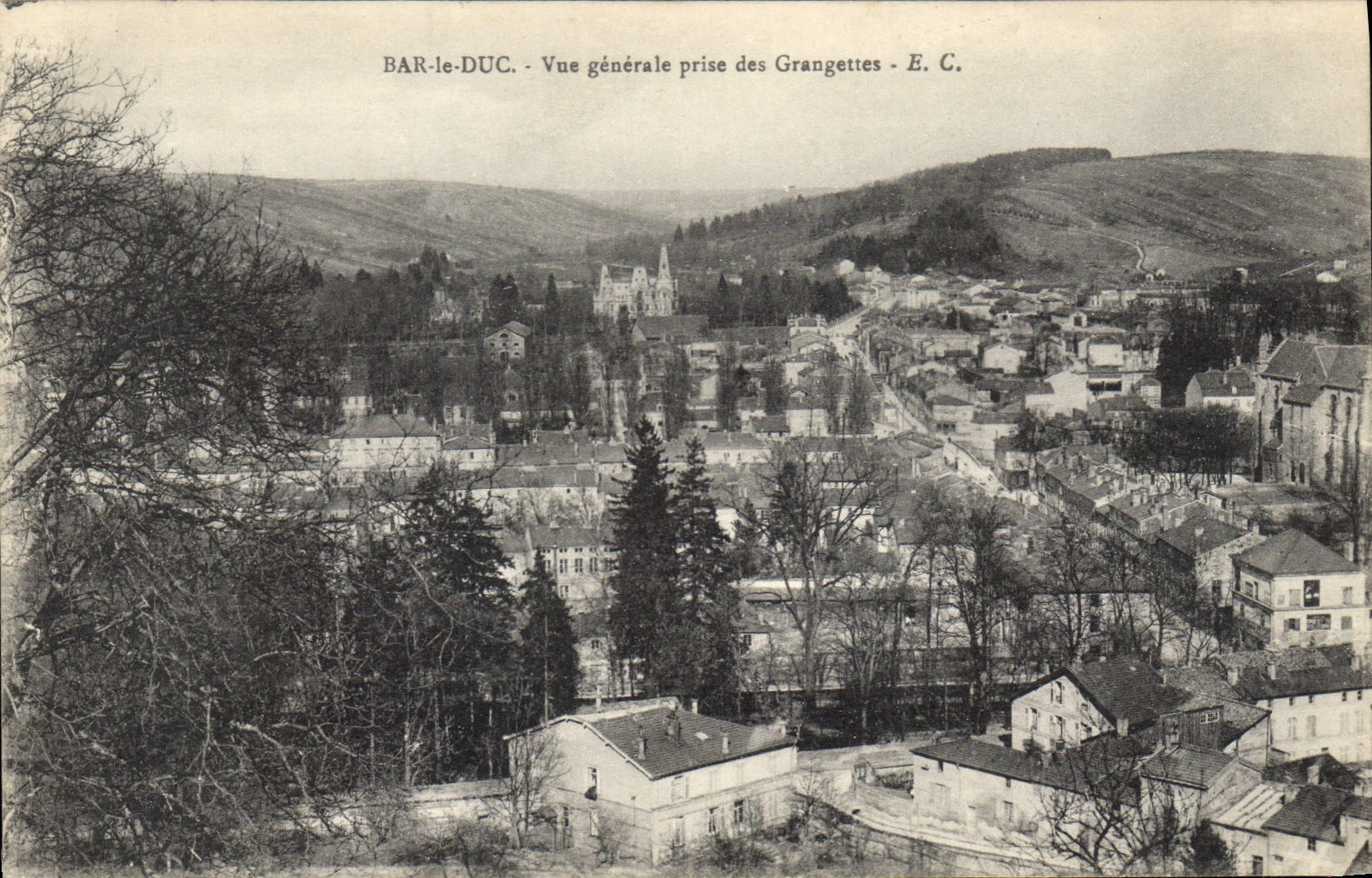 CPA Bar le Duc Vue generale prise des Grangettes