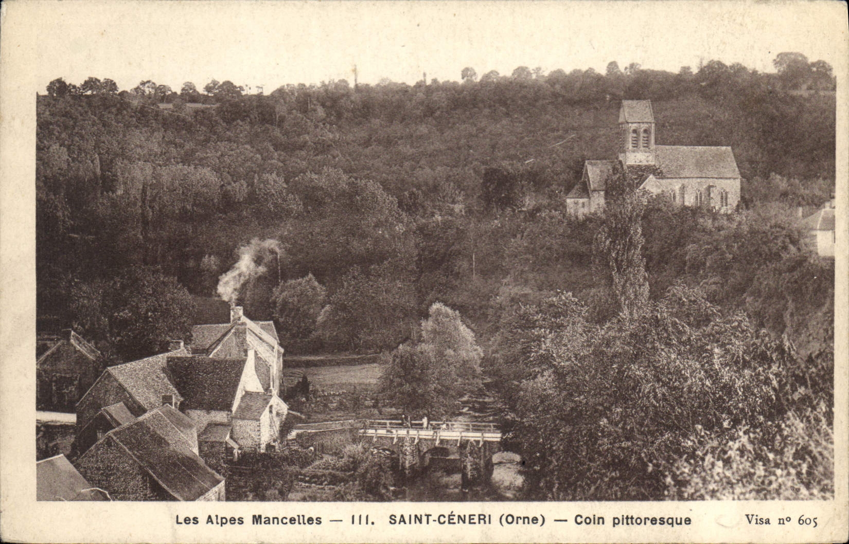 Saint-Céneri (Orne) — Coin pittoresque — Visa n° 605