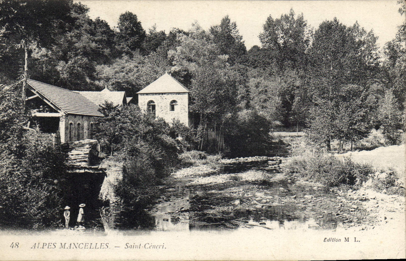 CPA Les Alpes Mancelles St Ceneri  le Gerei (Orne)
