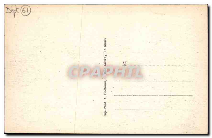 CPA Les Alpes Mancelles St Ceneri  le Gerei (Orne) Le coin prefere — Rückseite