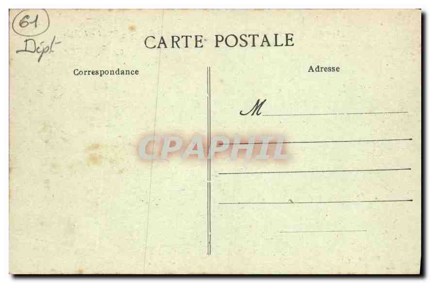 Saint-Cénéri-le-Gérei — L'Église — Les Alpes Mancelles, éditeur inconnu, n° 35 — Verso