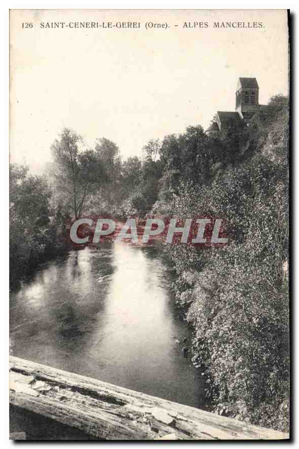 CPA Les Alpes Mancelles St Ceneri  le Gerei (Orne)
