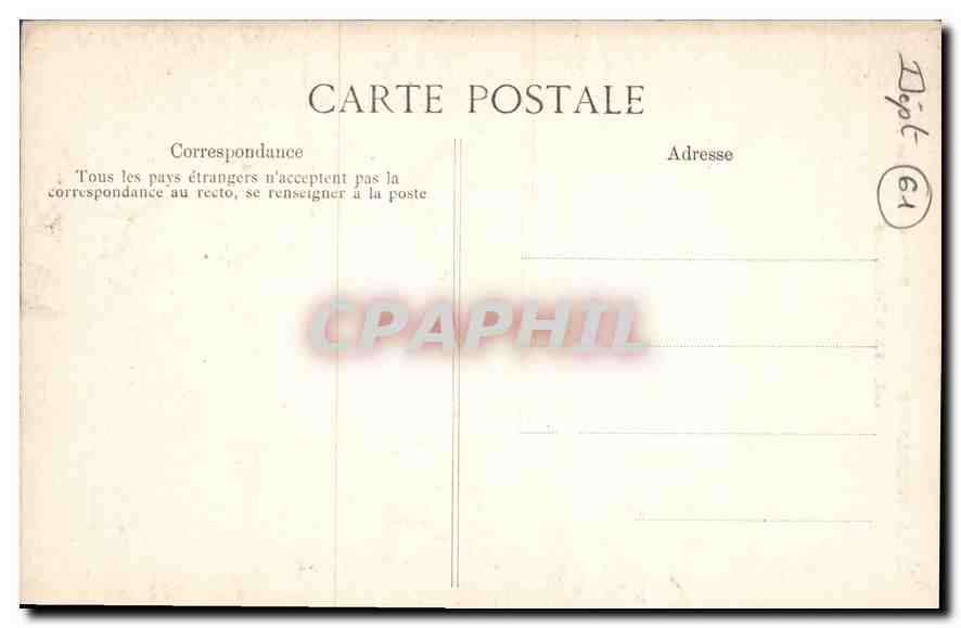 Saint-Cénery — Environs d'Alençon (Orne) — La Normandie 108 — Rückseite
