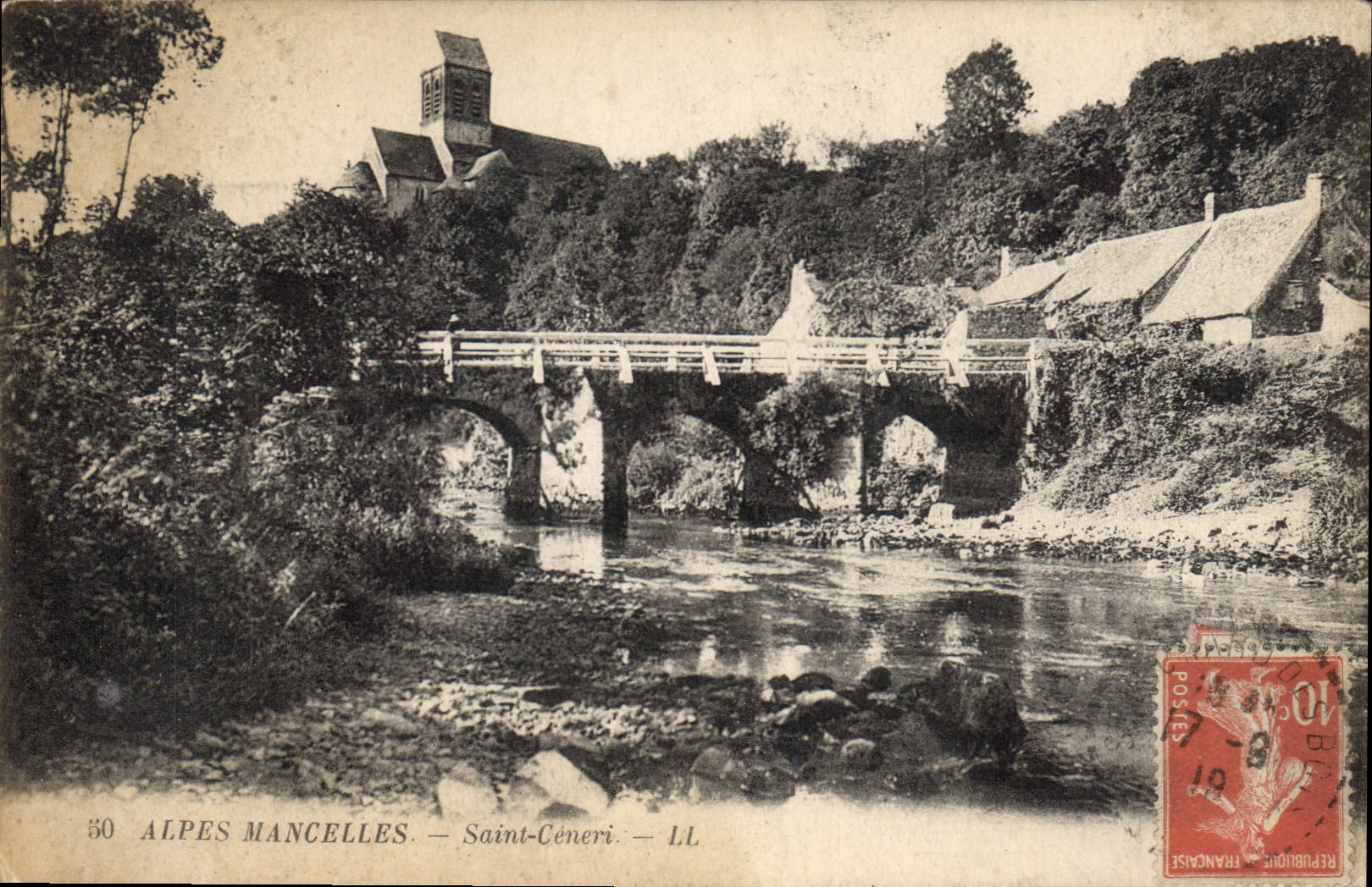 CPA Les Alpes Mancelles St Ceneri  le Gerei (Orne)