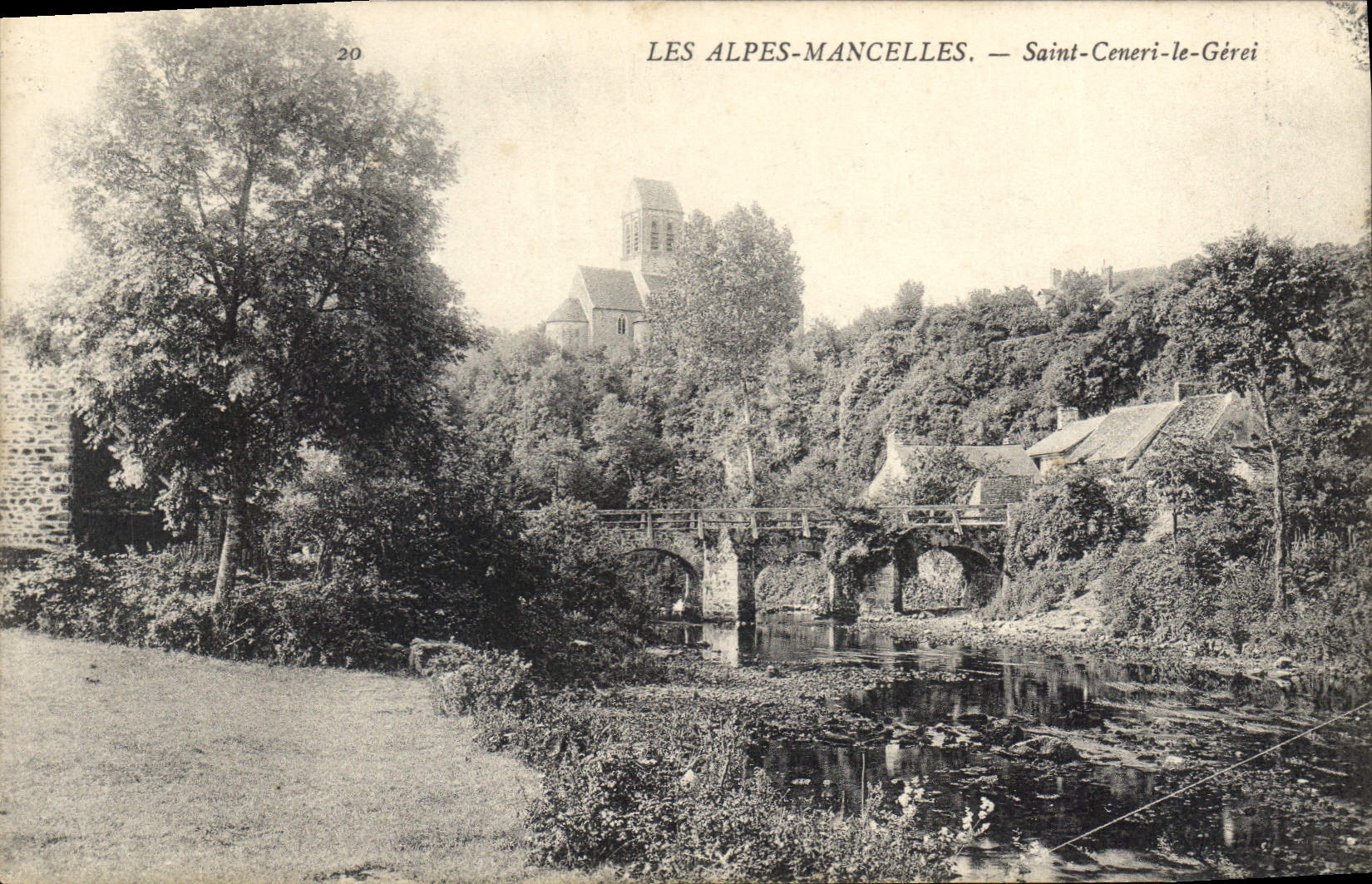 CPA Les Alpes Mancelles St Ceneri  le Gerei (Orne)