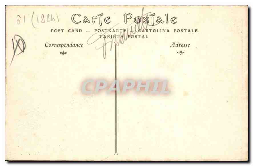 CPA Les Alpes Mancelles St Ceneri  le Gerei (Orne) — Rückseite