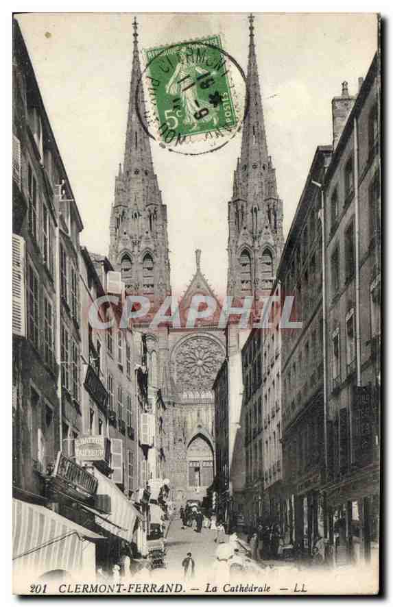 CPA Clermont Ferrand La Cathedrale 