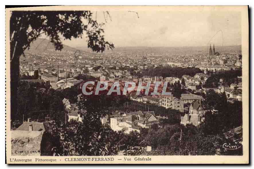 CPA Clermont Ferrand Vue generale 