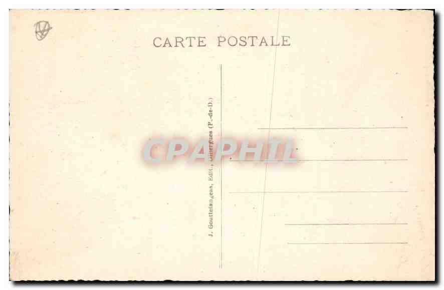 Clermont-Ferrand — Monument de Blaise Pascal — g.d'o. - 1199 — Verso