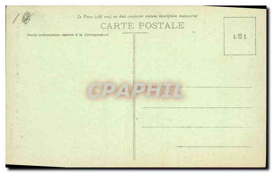 CPA Clermont Ferrand La Fontaine Jacques d'Amboise  — Verso