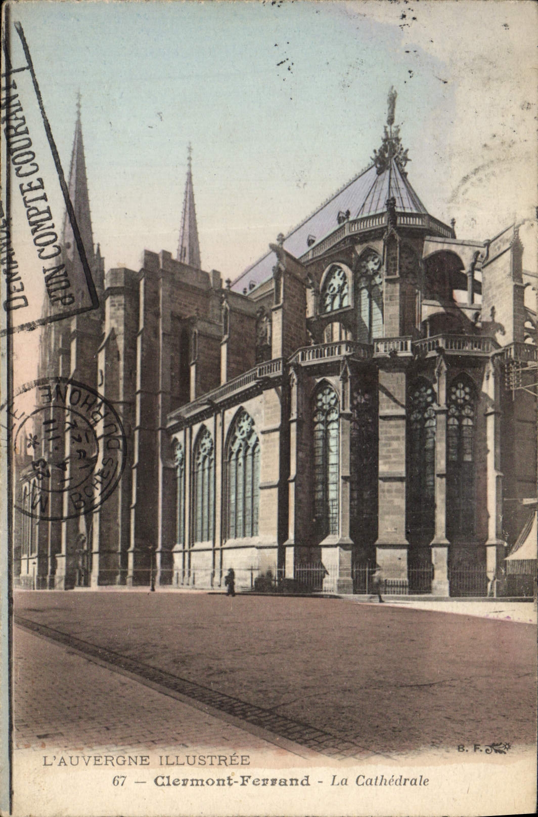 CPA Clermont Ferrand La Cathedrale 
