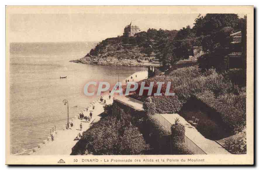 Dinard - La Promenade des Alliés et la Pointe du Moulinet — n°50