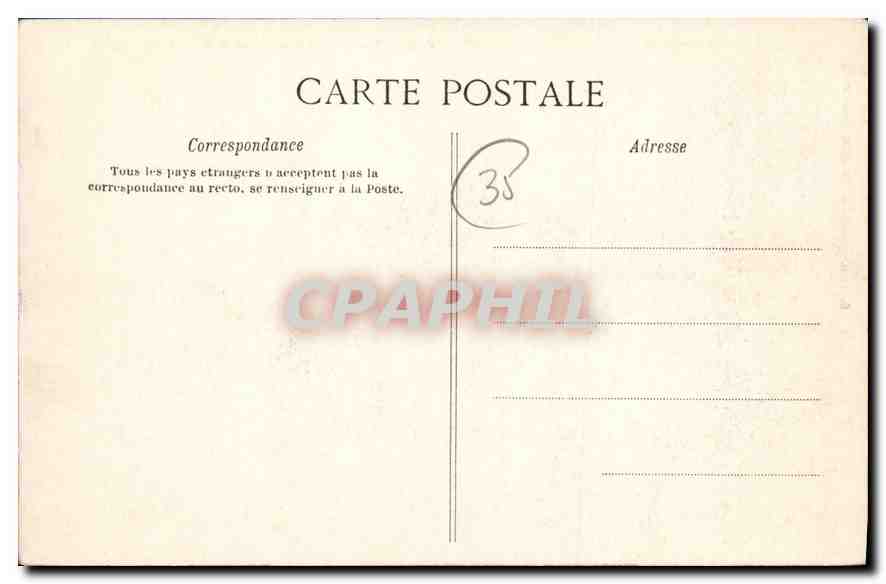 CPA Dinard Le Grand Casino et le Palais de Cristal  — Verso