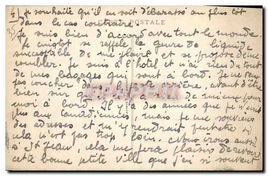 Dinard - Le Débarcadère et la Rade — Côte d'Émeraude, n° 2670 — Rückseite