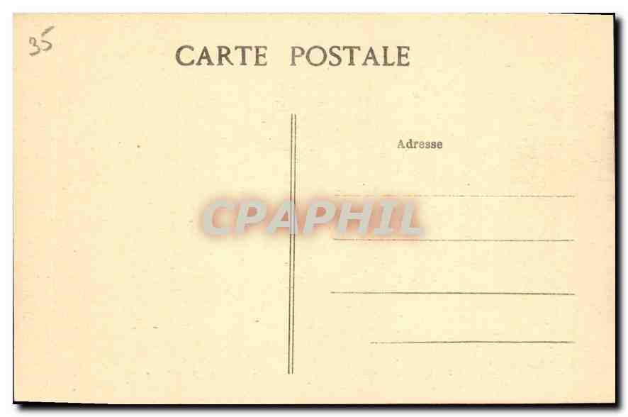 Dinard (I.-ct-V.) — La Pointe de la Malouine et les Villas — A. Lamiré, éditeur, Rennes, n°142 — Reverso