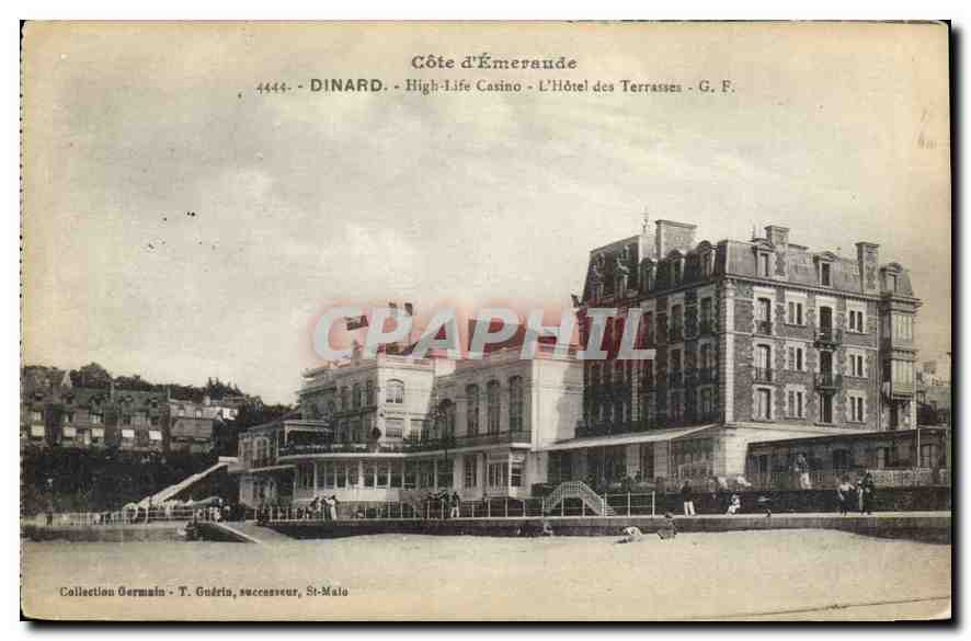 Dinard - Côte d'Émeraude - L'Hôtel des Terrasses - G. F.