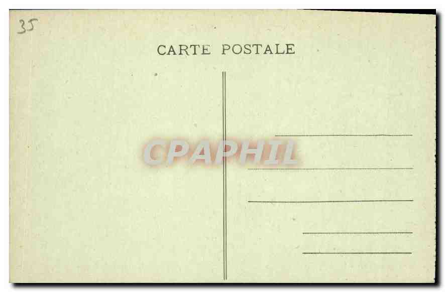 Dinard - La Cale - Côte d'Émeraude - Emerald Coast - Édition Gadrin, St-Malo (R.-V.) — Verso