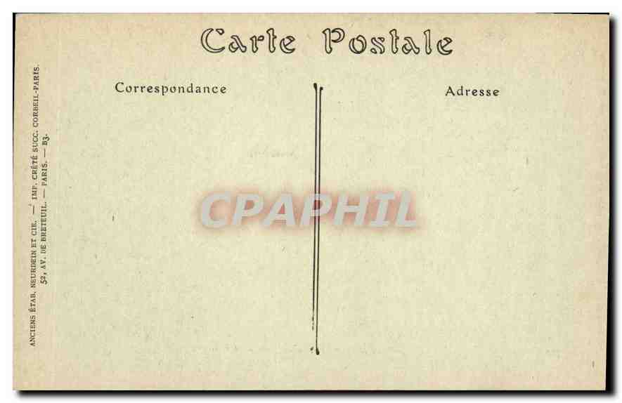 CPA Dinard Ille et Vilaine Brie a Brac  — Verso