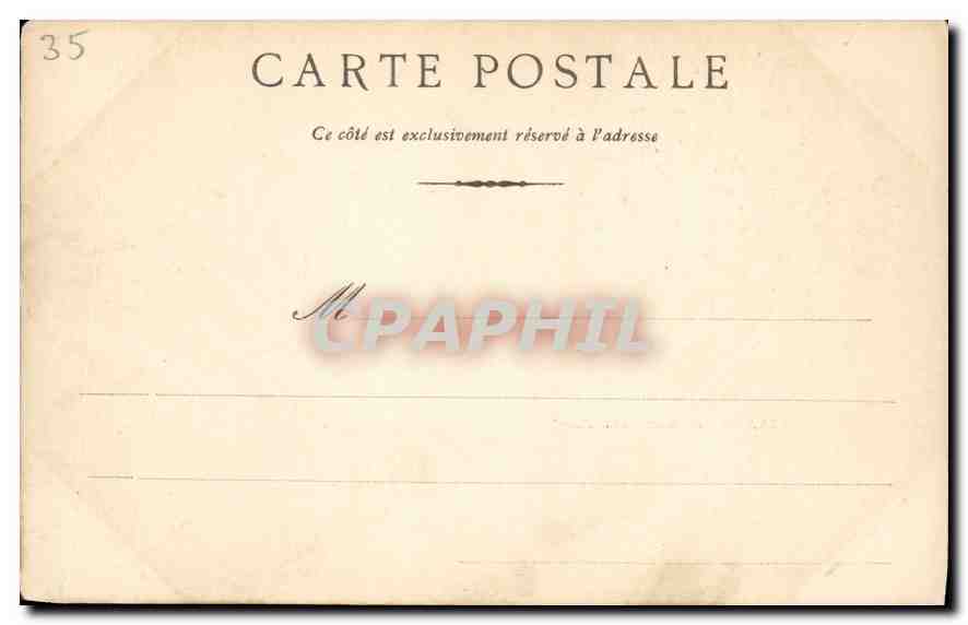 CPA Dinard Le Casino et la Plage  — Rückseite
